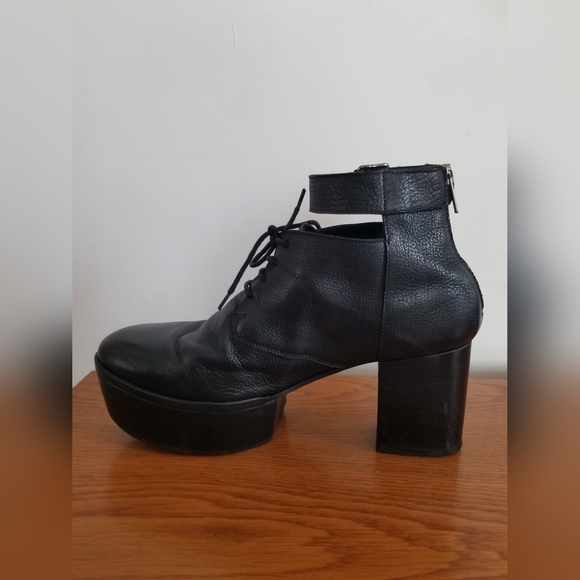 Creatures of Comfort Platform Stack Heels - Picture 3 of 11